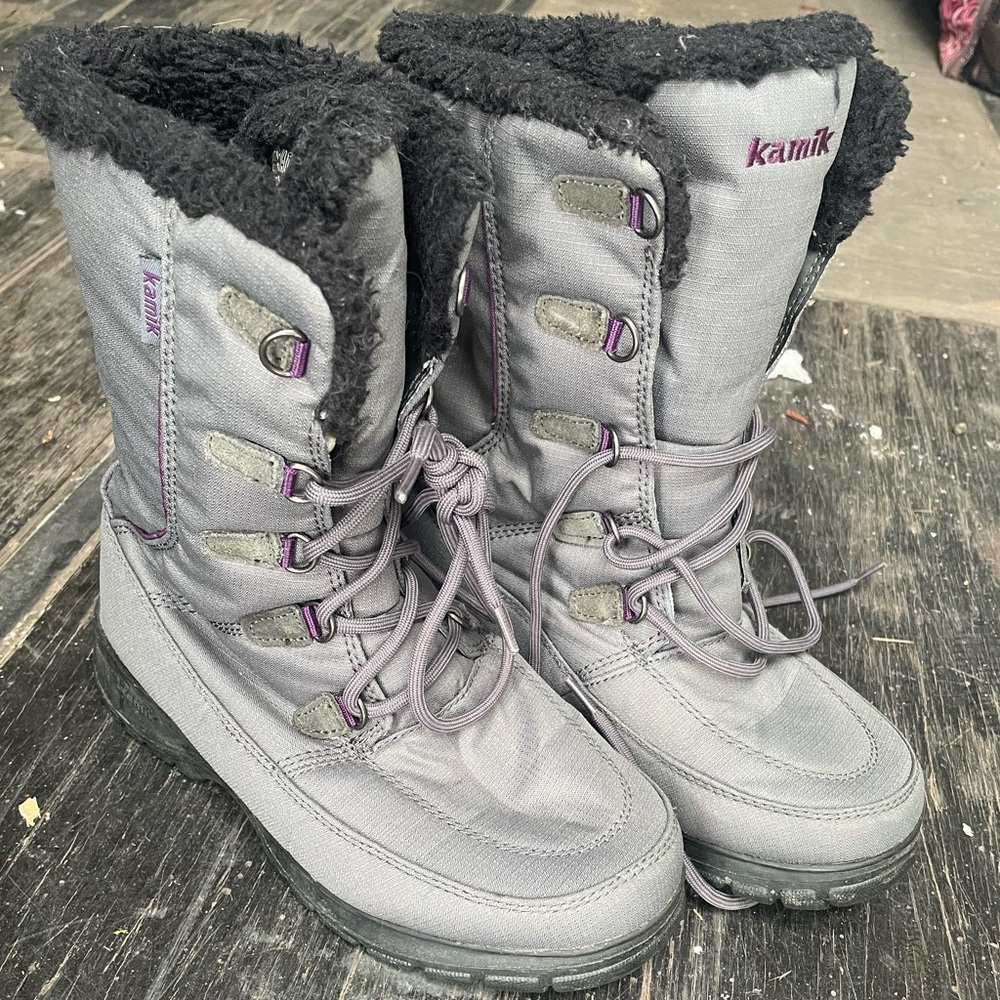 Kamik Brooklyn Waterproof Winter Boots Size 7
